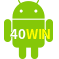 Aplicativo 40WIN para Android