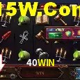 Identidade visual e vitrine de ofertas da plataforma 40WIN